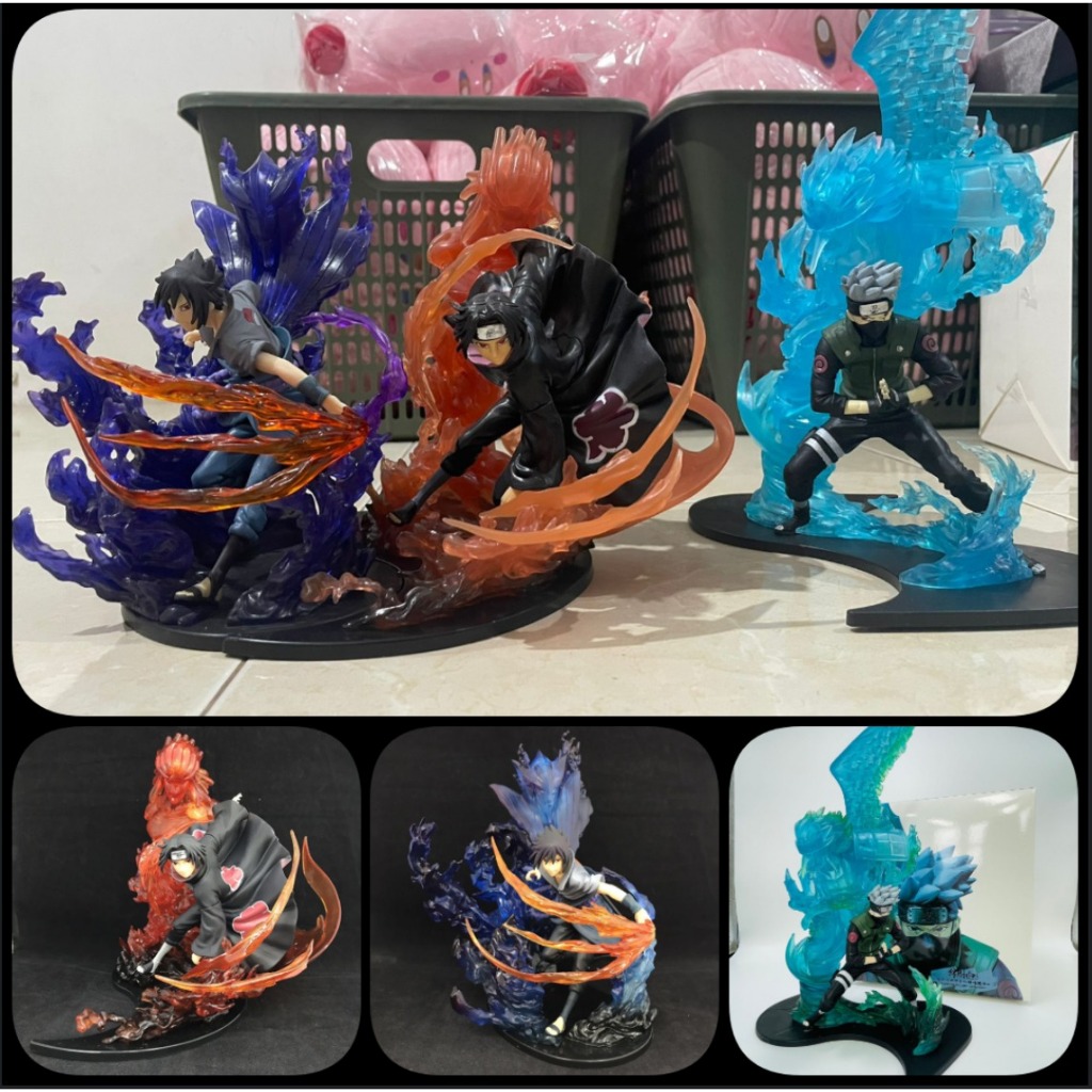 FZO Sasuke FZO Itachi FZO Kakashi Figure Sasuke Figure Itachi Figure Kakashi HADIAH ANAK