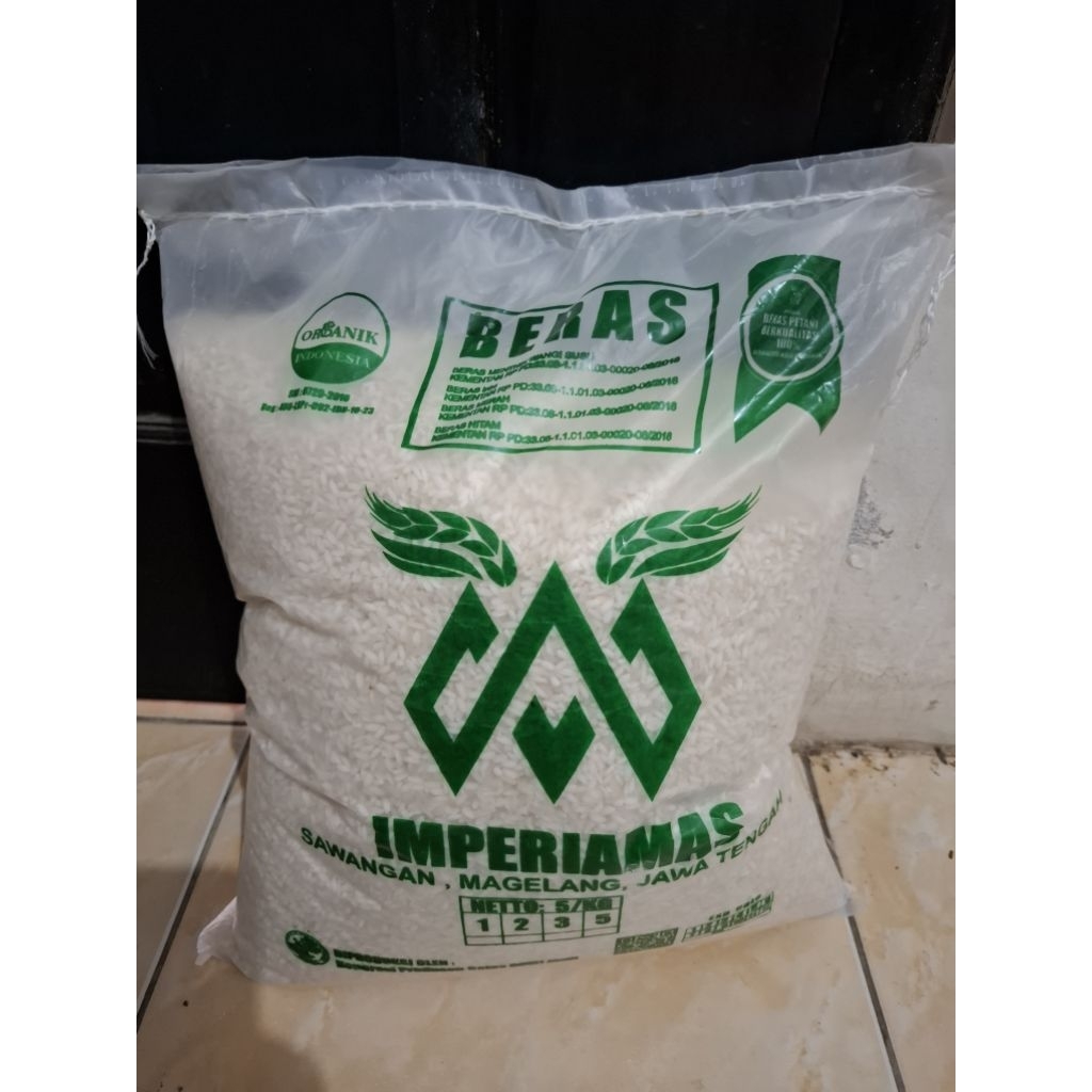 

Beras Mentik Wangi Susu Organik Asli Petani Magelang – Pulen & Harum Alami