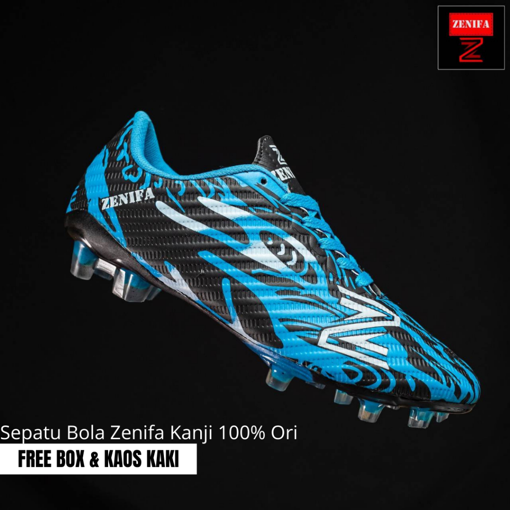 Zenifa - Sepatu Bola Original Zenifa Kanji Sepak Bola Pria Dewasa Olahraga Outdoor