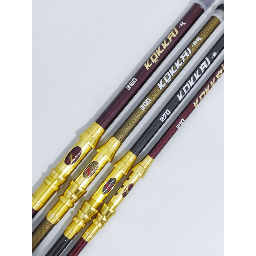 Joran Kaizen KOKKAI Telescopic Rod Joran Antena 210-360CM Bahan Carbon