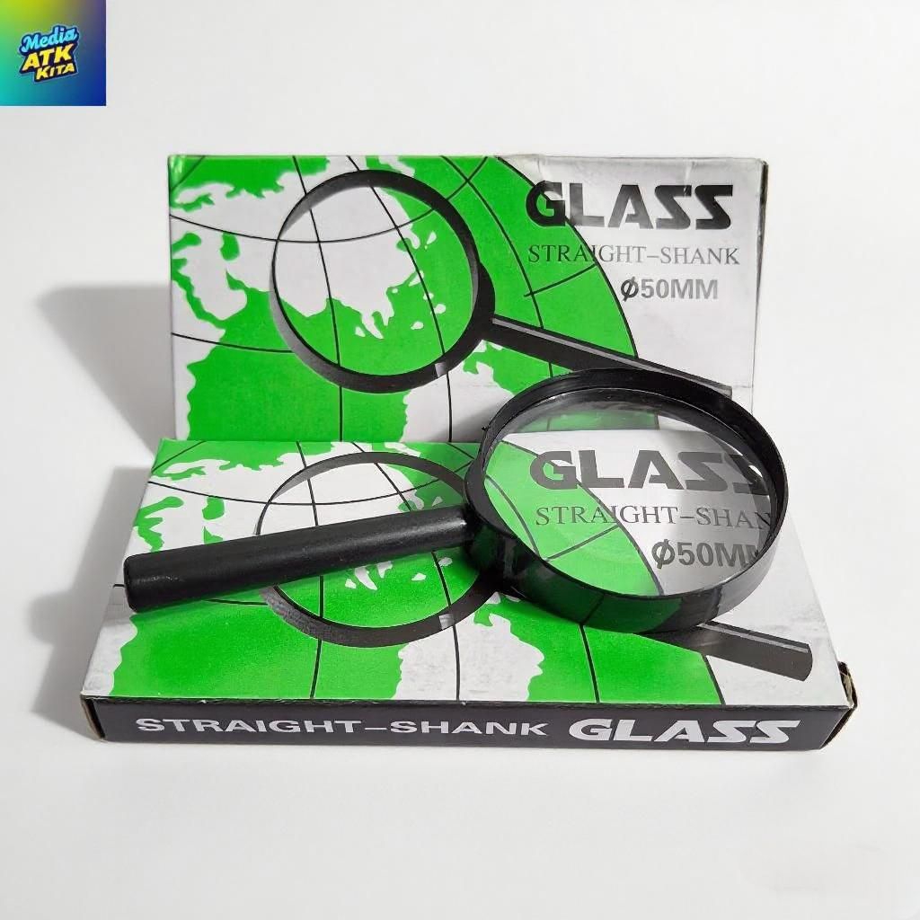 

Kaca Pembesar / Lup Glass Straight - Shank 50 mm