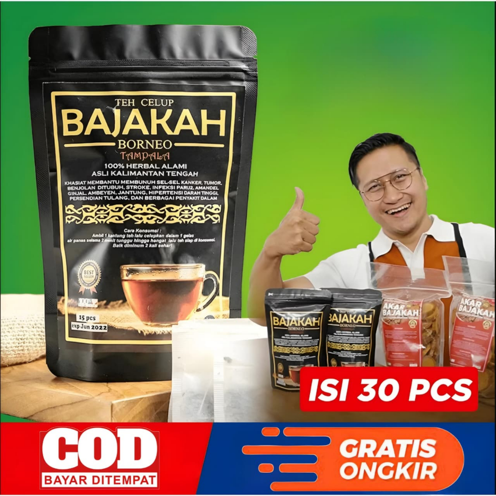 

TEH BAJAKAH Kualitas Terbaik Akar Bajakah Original.