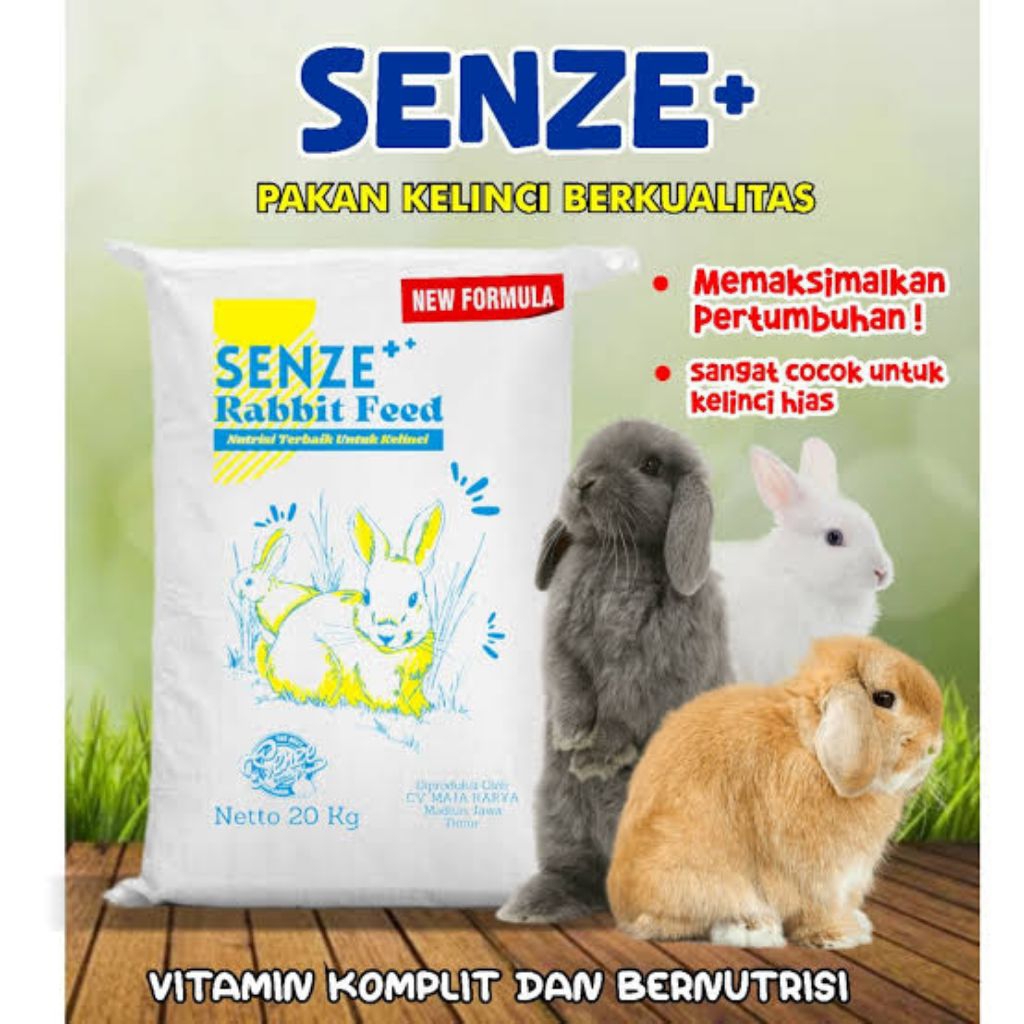 Senze Rabbit Feed Repack 1kg