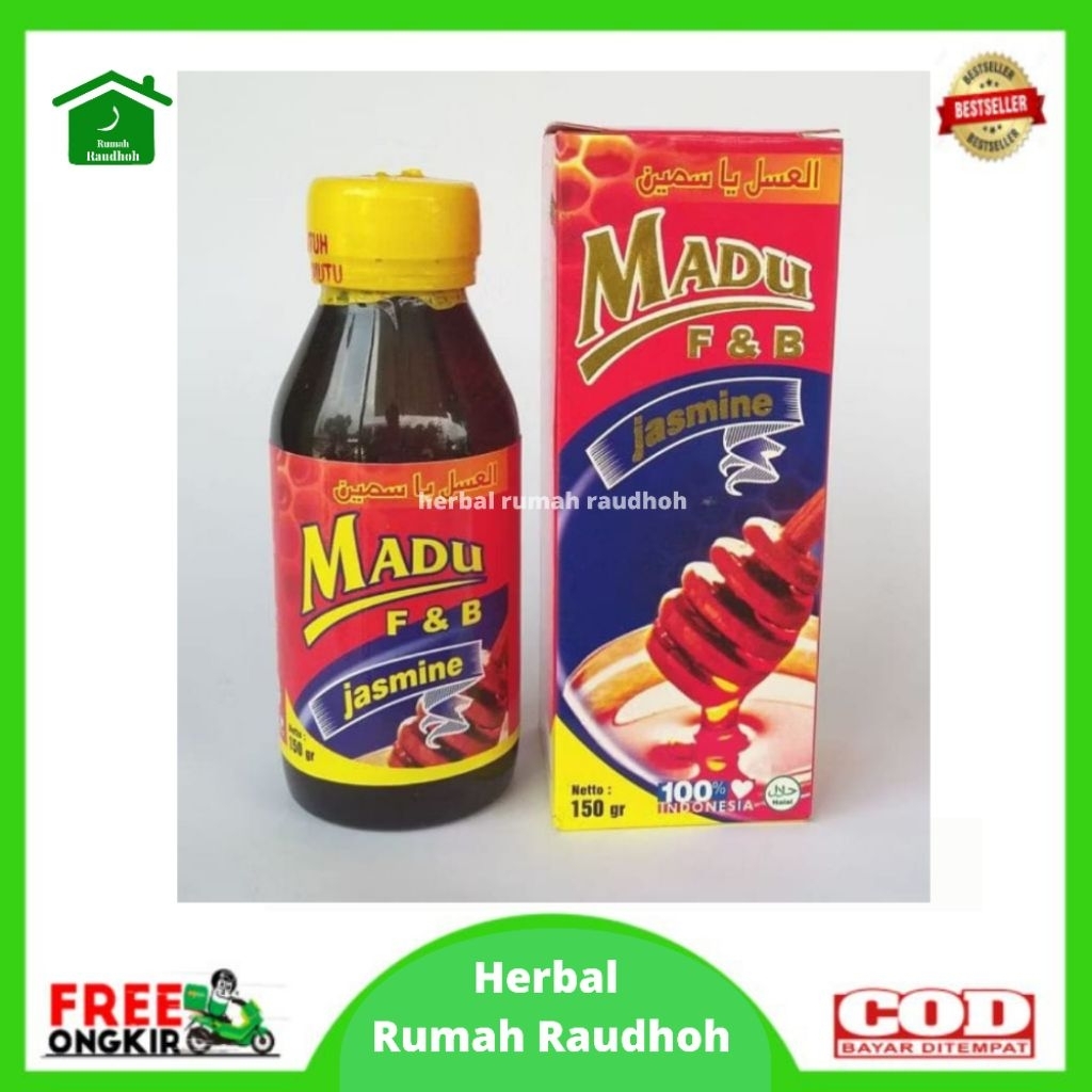 

MADU F&B JASMINE ORIGINAL 150 GRAM - ATASI FLU, BATUK DLL