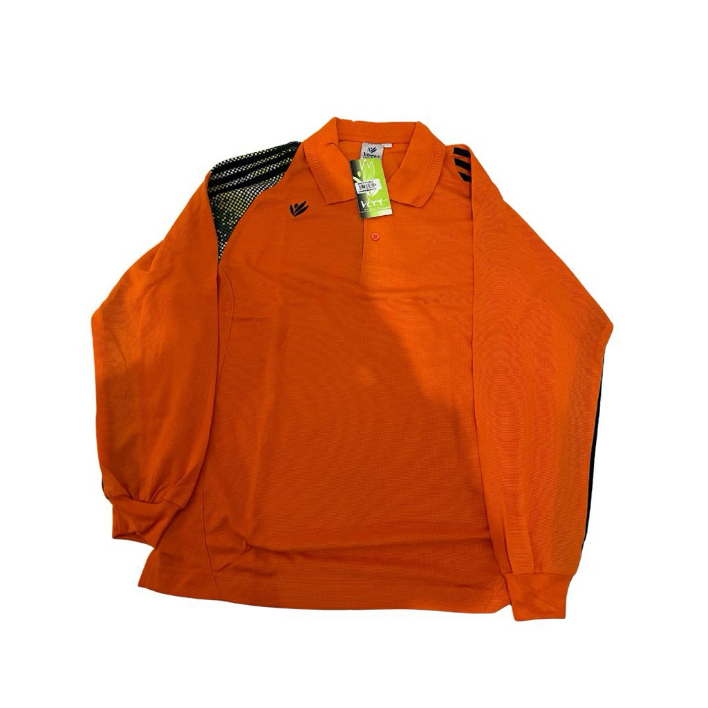 baju olahraga veet lengan panjang -orange/orange/birutua