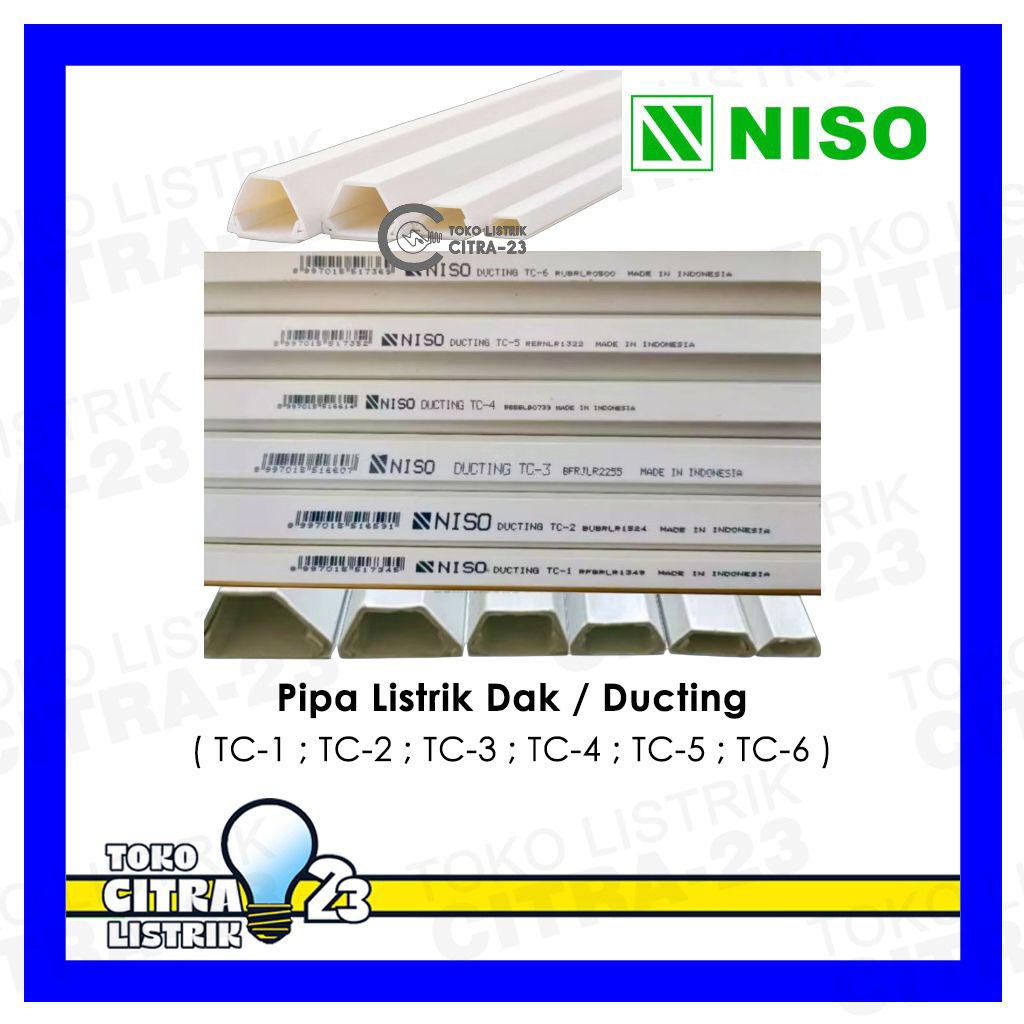 C-23 ll Pelindung Kabel Listrik // Kabel Duct // Ducting NISO-DURAFLOW