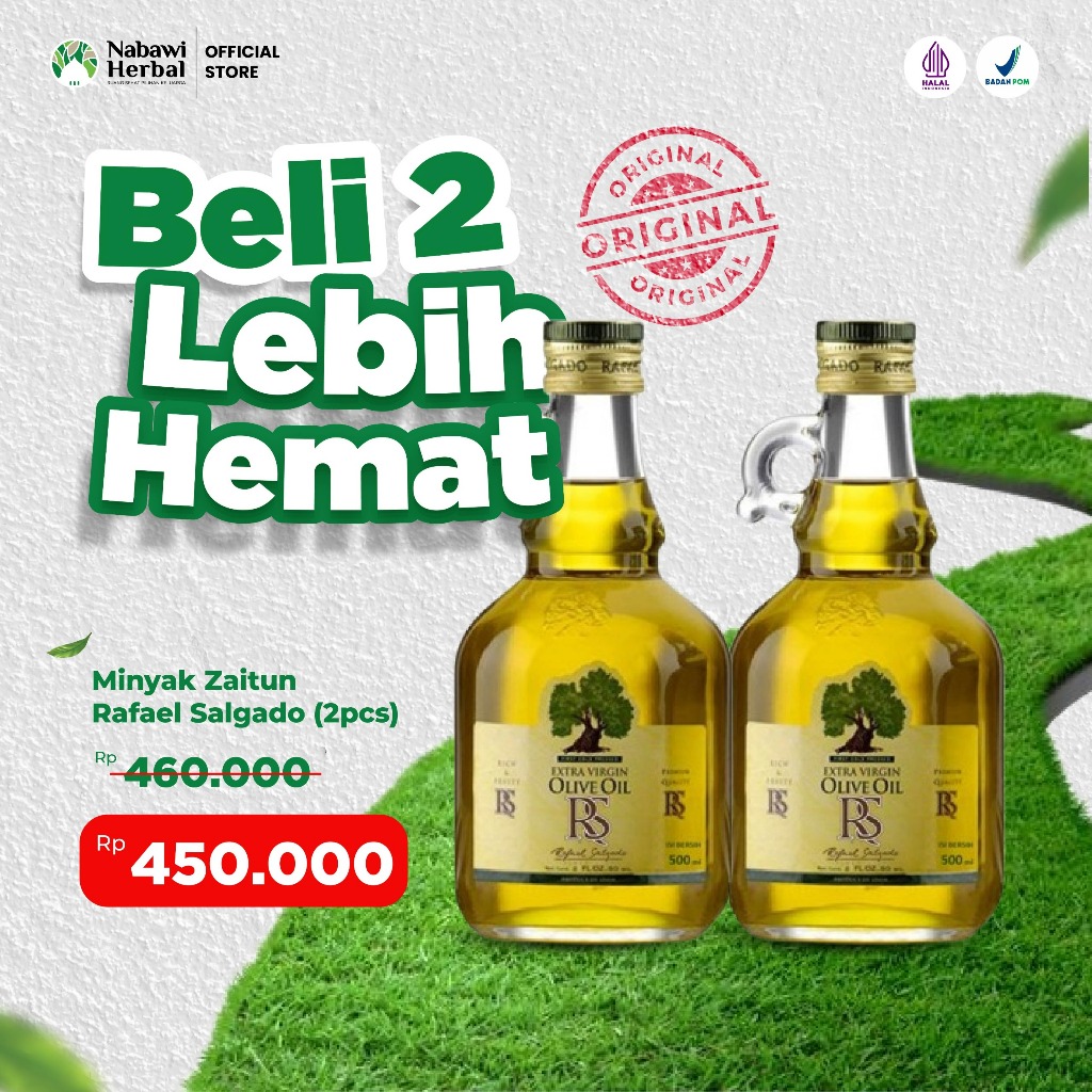 

BELI 2 LEBIH HEMAT - Minyak Zaitun RS Rafael Salgado Extra Virgin Olive Oil 500ml