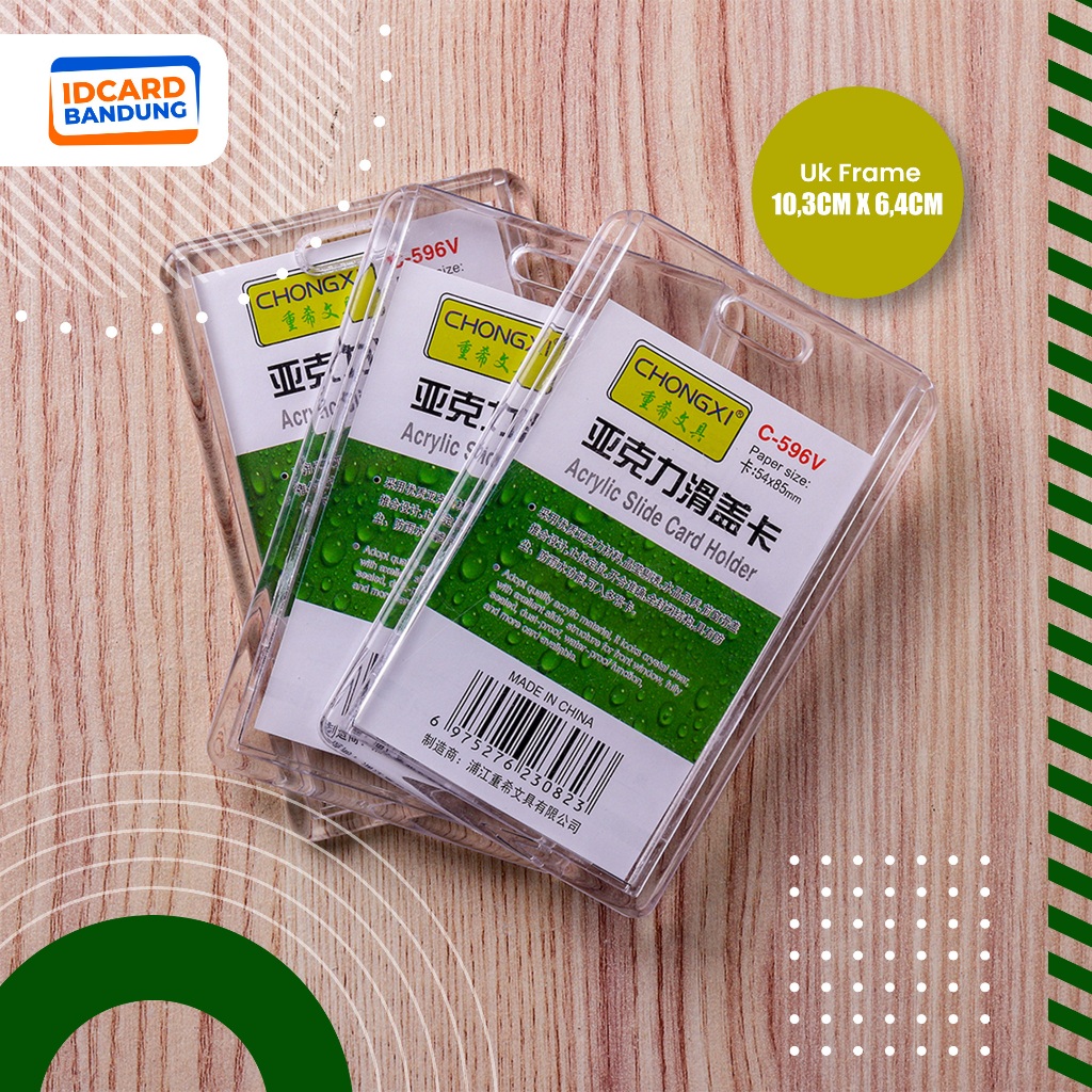

FRAME CARD HOLDER AKRILIK MERK CHONGXI
