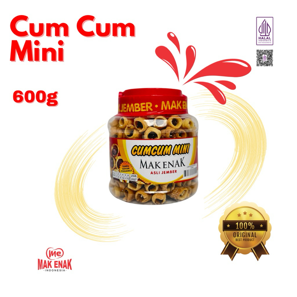 

CUM - CUM MINI 600 GRAM | MAK ENAK INDONESIA | MASJID AL FAWWAZ BAROKAH