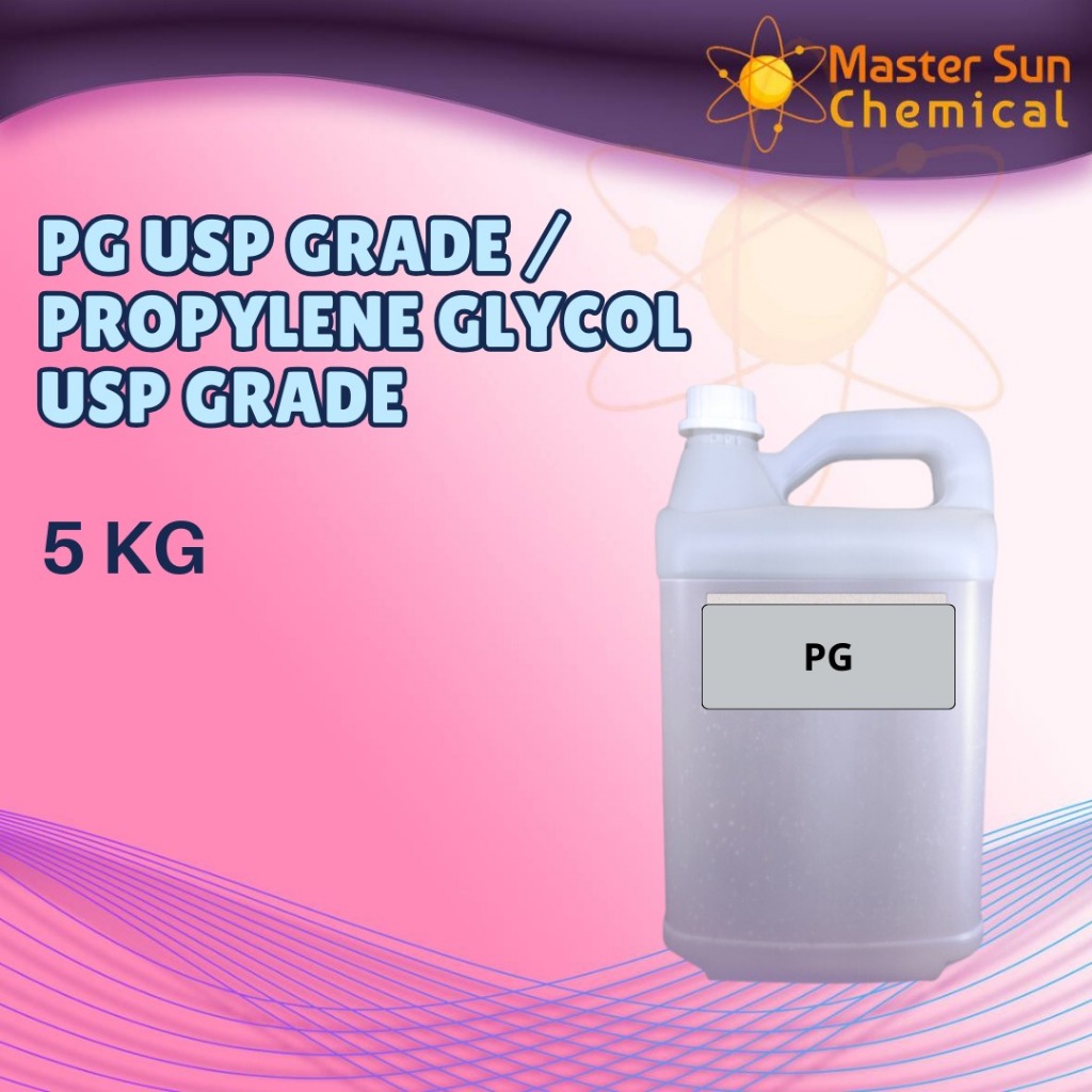 

PG USP Grade - Propylene Glycol - Propilen Glikol 5 Kg
