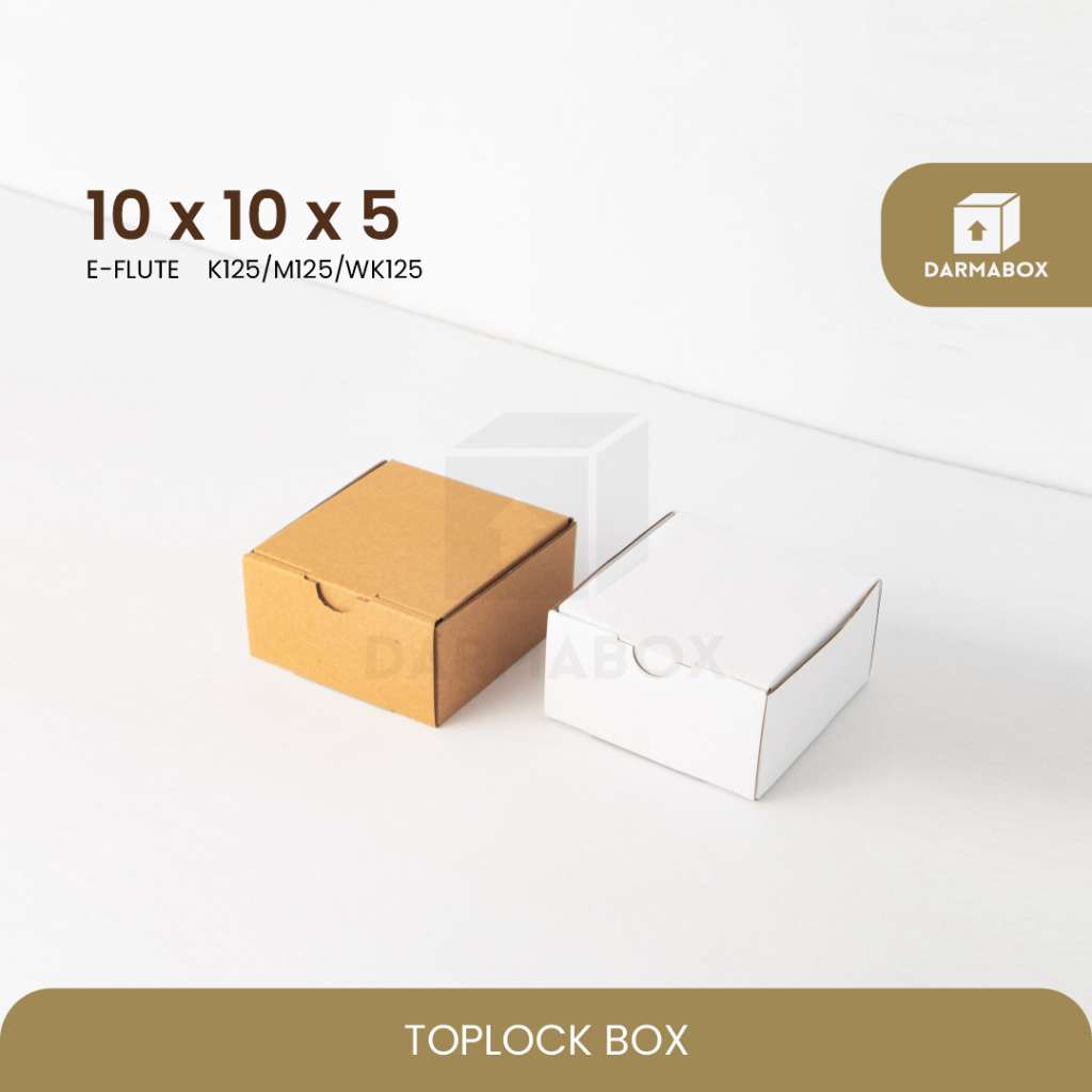 

Box 10x10x5 Packaging Jam/Aksesoris/Kotak Kado/Hampers/Kardus/Box