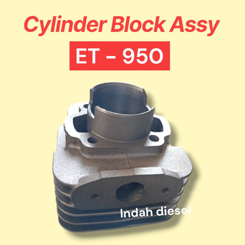 Cyl Block ET-950 / Cylinder Block Mesin Genset Generator ET-950