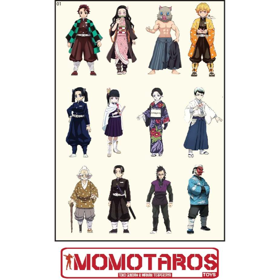 

Sticker Demon Slayer 1 pc