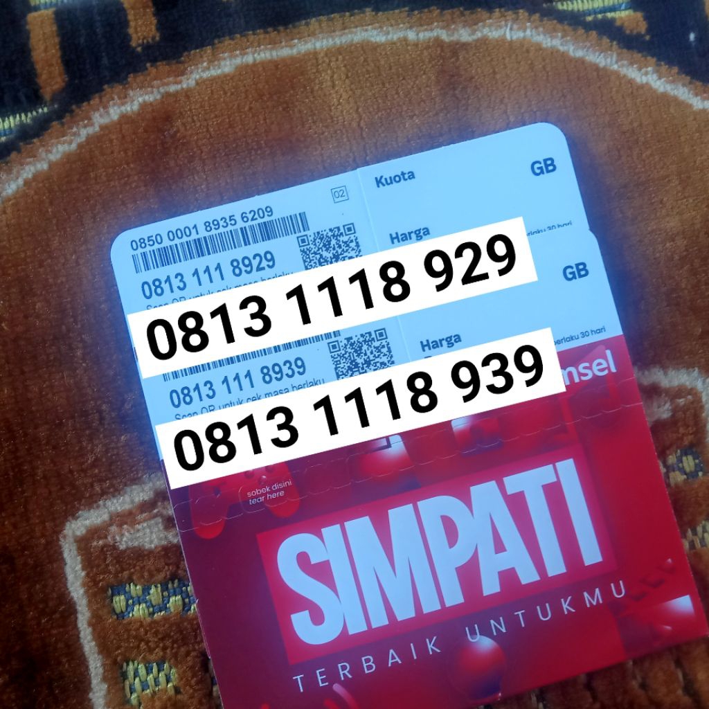 Nomor Cantik Telkomsel 11 Digit