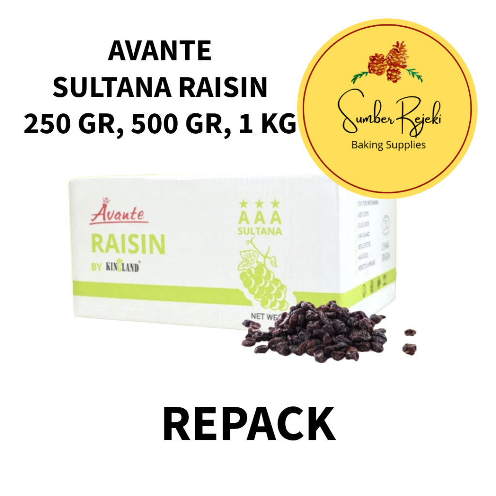 

Kismis Sultana Raisin Avante 250 Gr, 500 Gr, 1 Kg Murah Enak Berkualitas