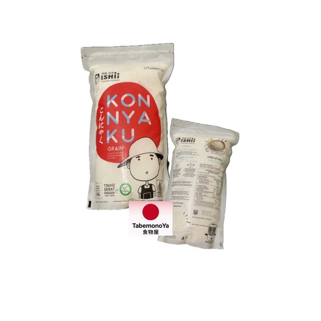 

MR.ISHII - Konnyaku Grain / Beras Shirataki 1KG