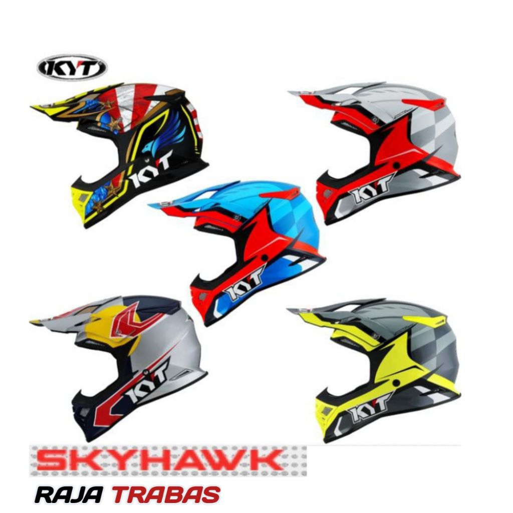HELM CROSS KYT SKYHAWK / HELM KYT / STRYXE EAGLE