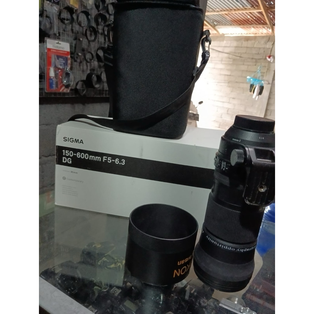 LENSA SIGMA NIKON 150-600 LENSA TELE NIKKOR - SIAP PAKAIk