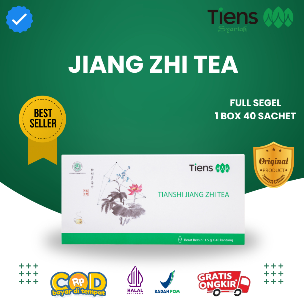 

Teh Jiang Zhi Tea Tiens Original Pelangsing Penurun Berat Badan Detox Herbal Zhiang Ziang Zhi Tea