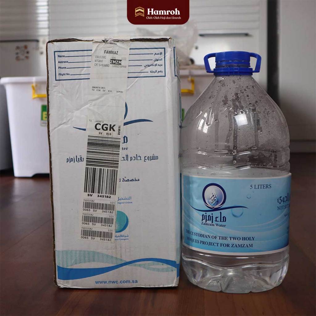 

Air Zamzam Asli Galon 5 Liter – Oleh-oleh Haji & Umroh