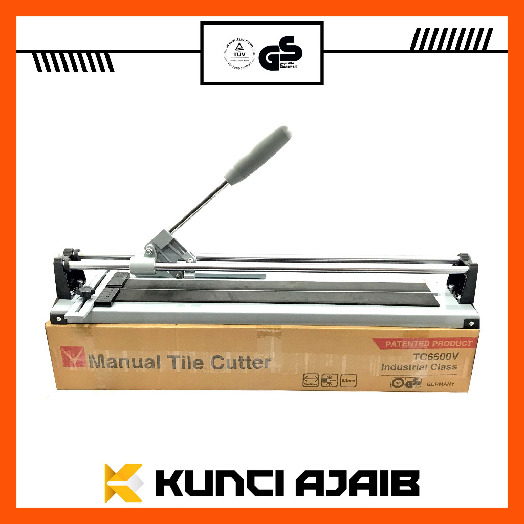 GS TC6600V Alat Potong Keramik 60 CM Manual Granit Tile Cutter TAIWAN