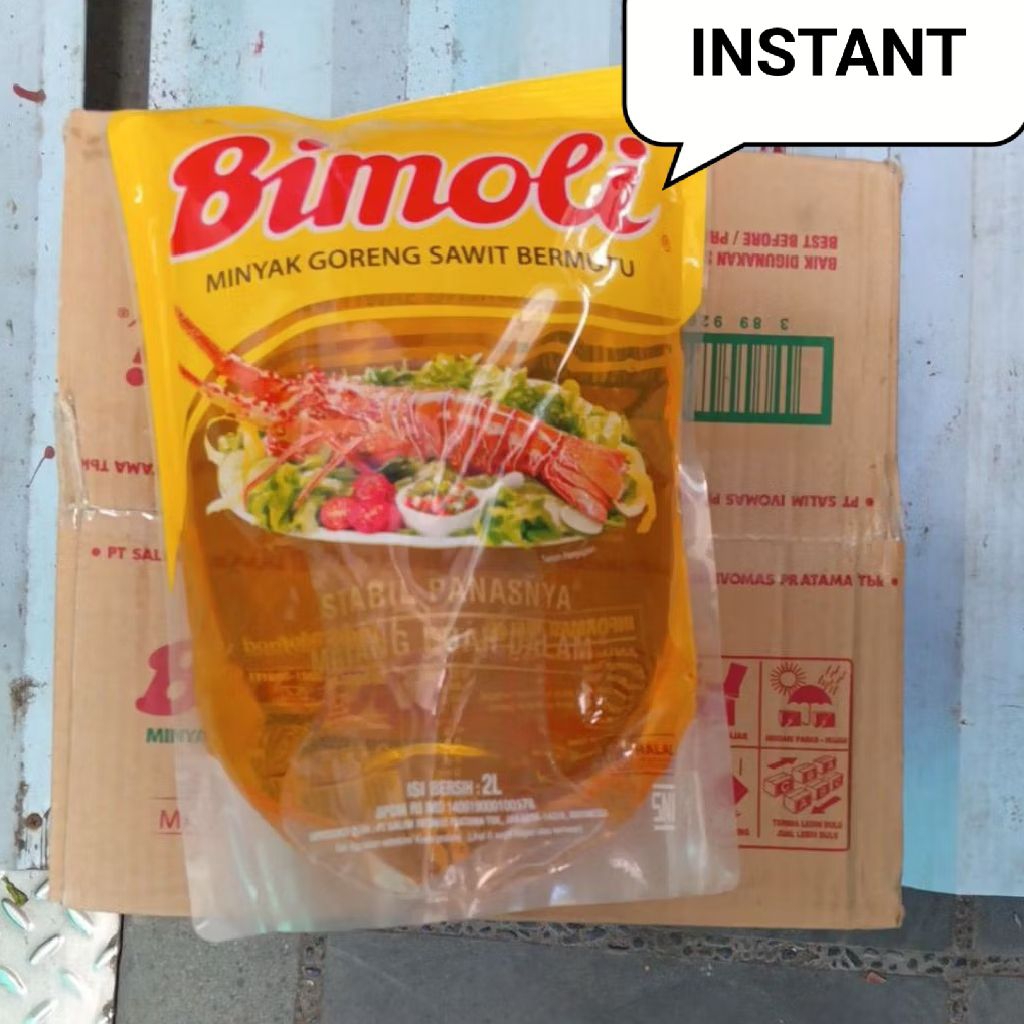 

BIMOLI minyak goreng premium 2 liter 12 pouch 2 dus