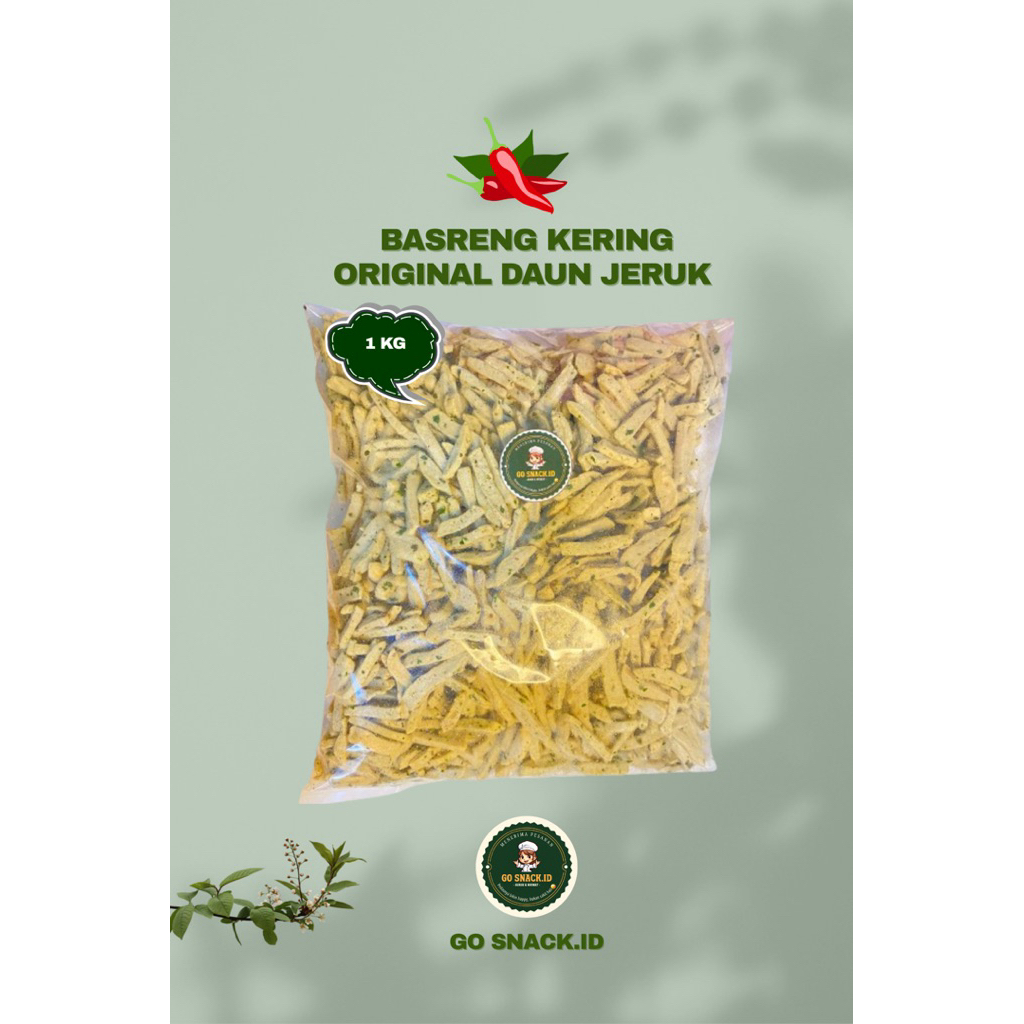 

BASRENG KERING ORIGINAL DAUN JERUK 1KG
