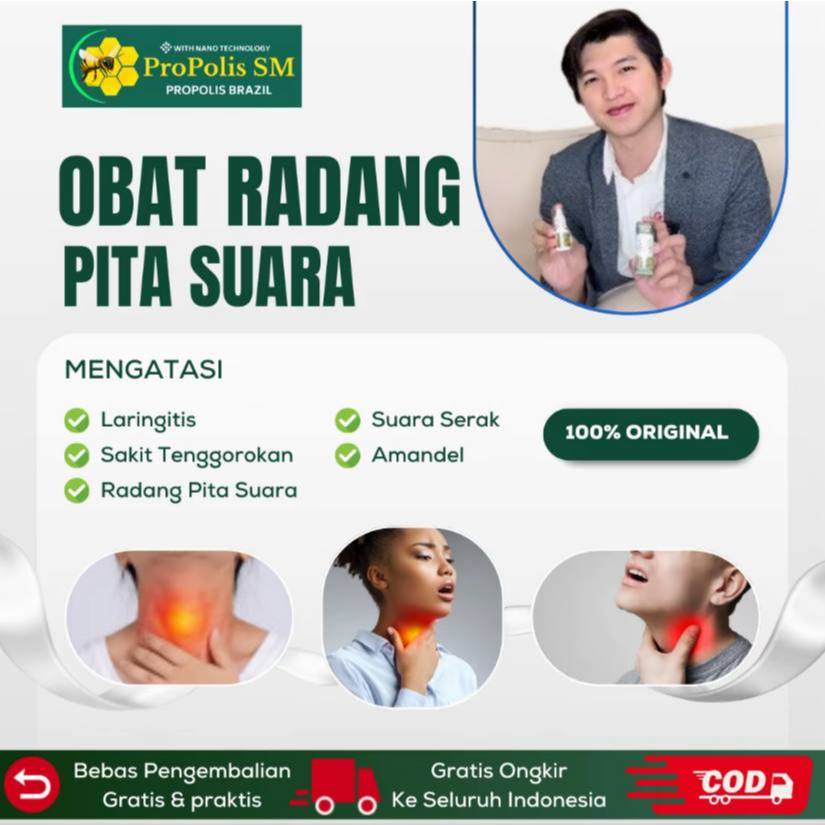 HAbonne - Obat Radang Pita Suara, Obat Laringitis, Obat Suara Serak, Obat Gurah Suara Merdu, Obat Su