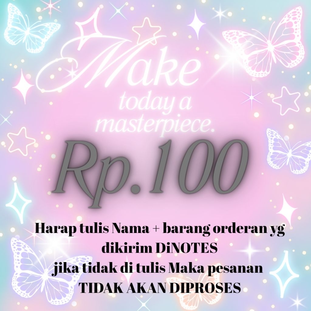 

JAJANAN MURAH khusus Event ‼️harap tulis nama+ barang orderan‼️