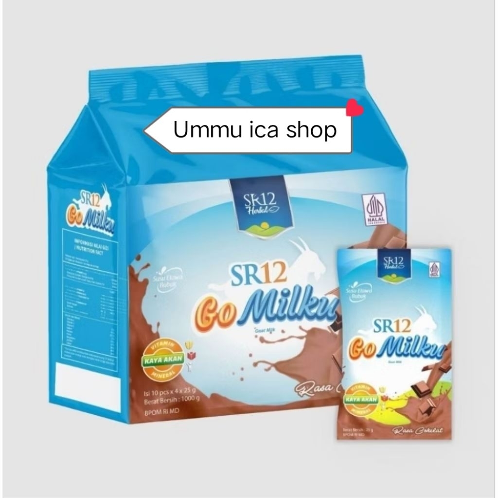 

Gomilku susu SR12 ||Susu Sr12|| Susu saset SR12