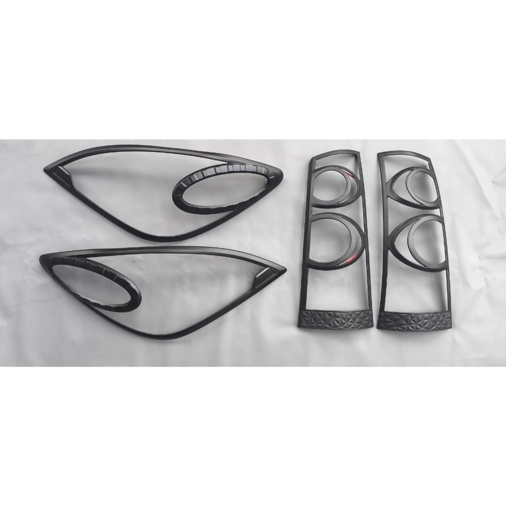 Garnish Lampu Depan Belakang Mobil Avanza Xenia 2007 - 2011 Vvti Hitam