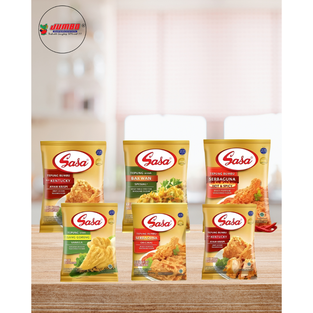 Sasa Tepung Bumbu All Varian 210gr/Tepung Serbaguna/Sasa Tepung