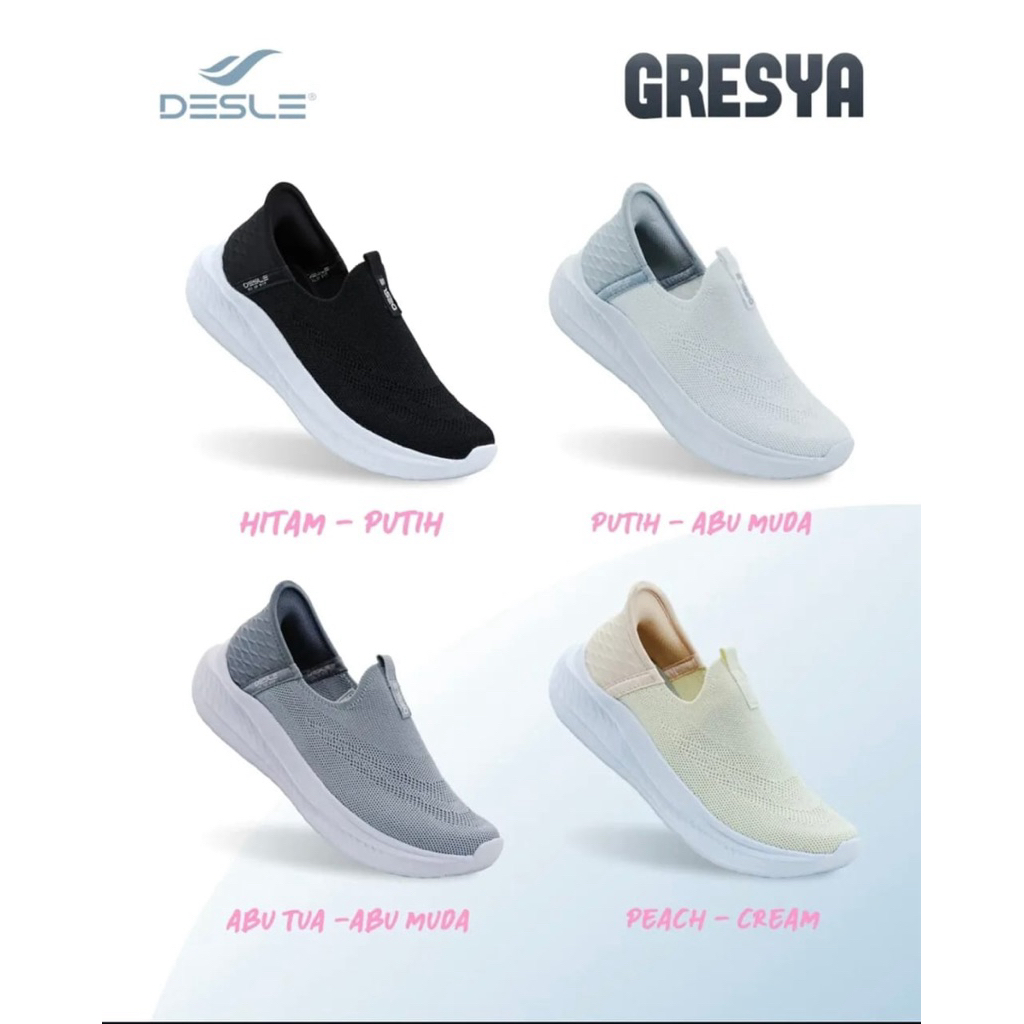sepatu slop wanita DESLE GRESYA