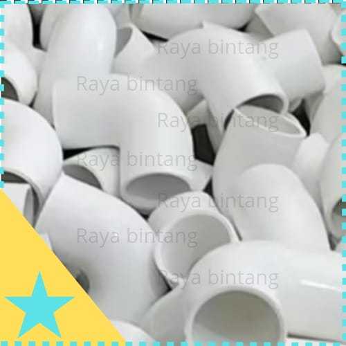ELBOW PIPA 5/8 pipa listrik ⅝ putih Erke