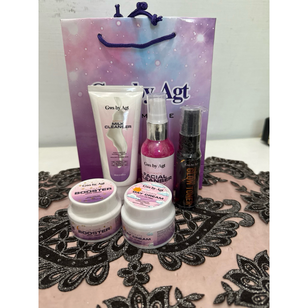 1 PAKET GWS ULTIMATE+ 1 TONER GLOWING ( PENGANTI GWS UNGGU)