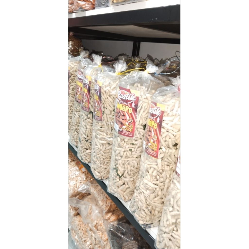 

Basreng Stik Daun Jeruk JeDepe 1 ball @ 2kg Original