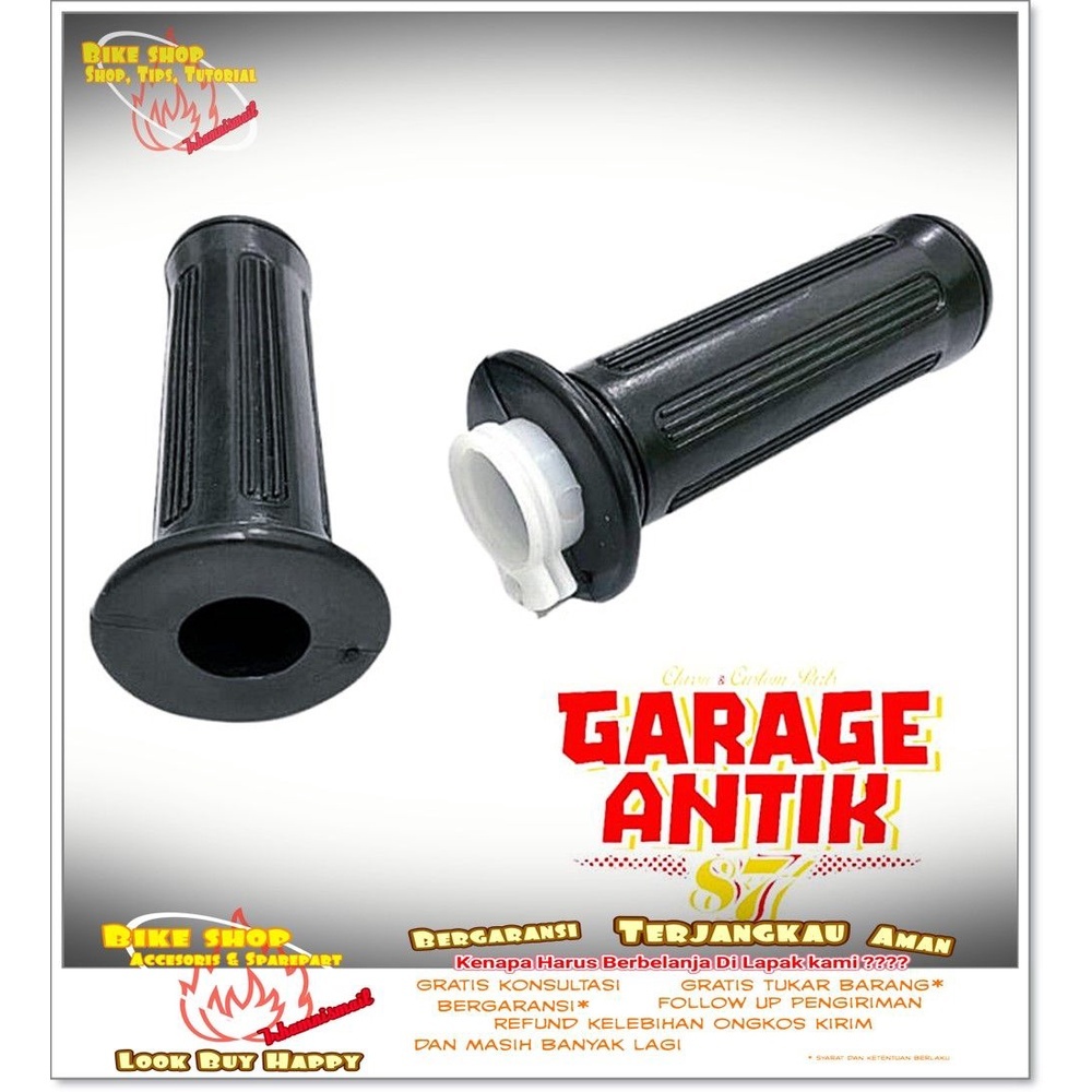 handgrip set selongsong gas honda astrea grand prima star impressa 800 SPAREPART MOTOR TERMURAH