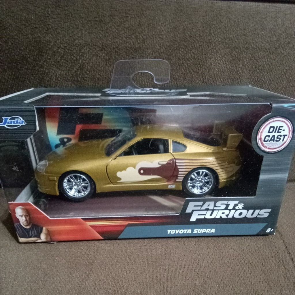 toyota supra jada diecast fast furious