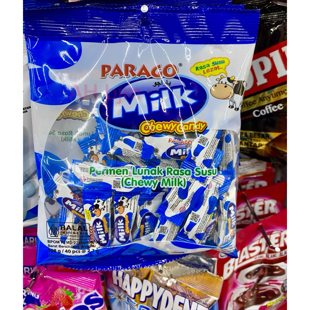 

PARAGO Milk Chewy Candy Permen Lunak Susu 108 gram