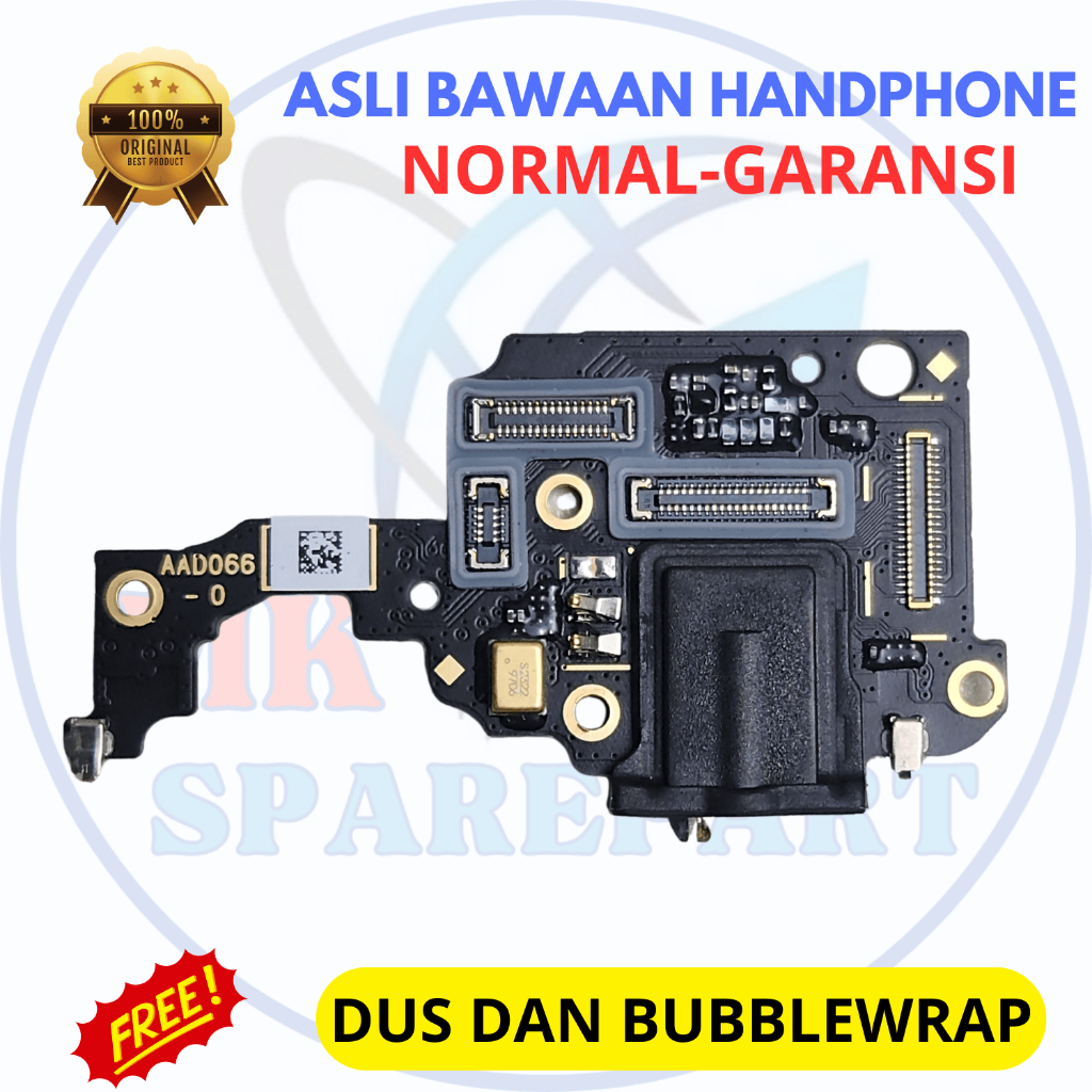 Konektor headset hp Oppo Reno 1 - asli ori copotan cabutan bawaan