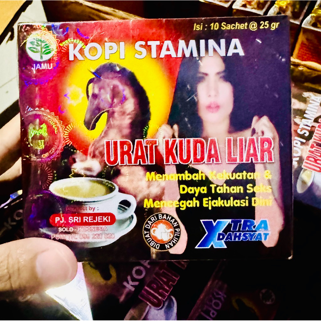 

Kopi Cap Urat Kuda Liar Original