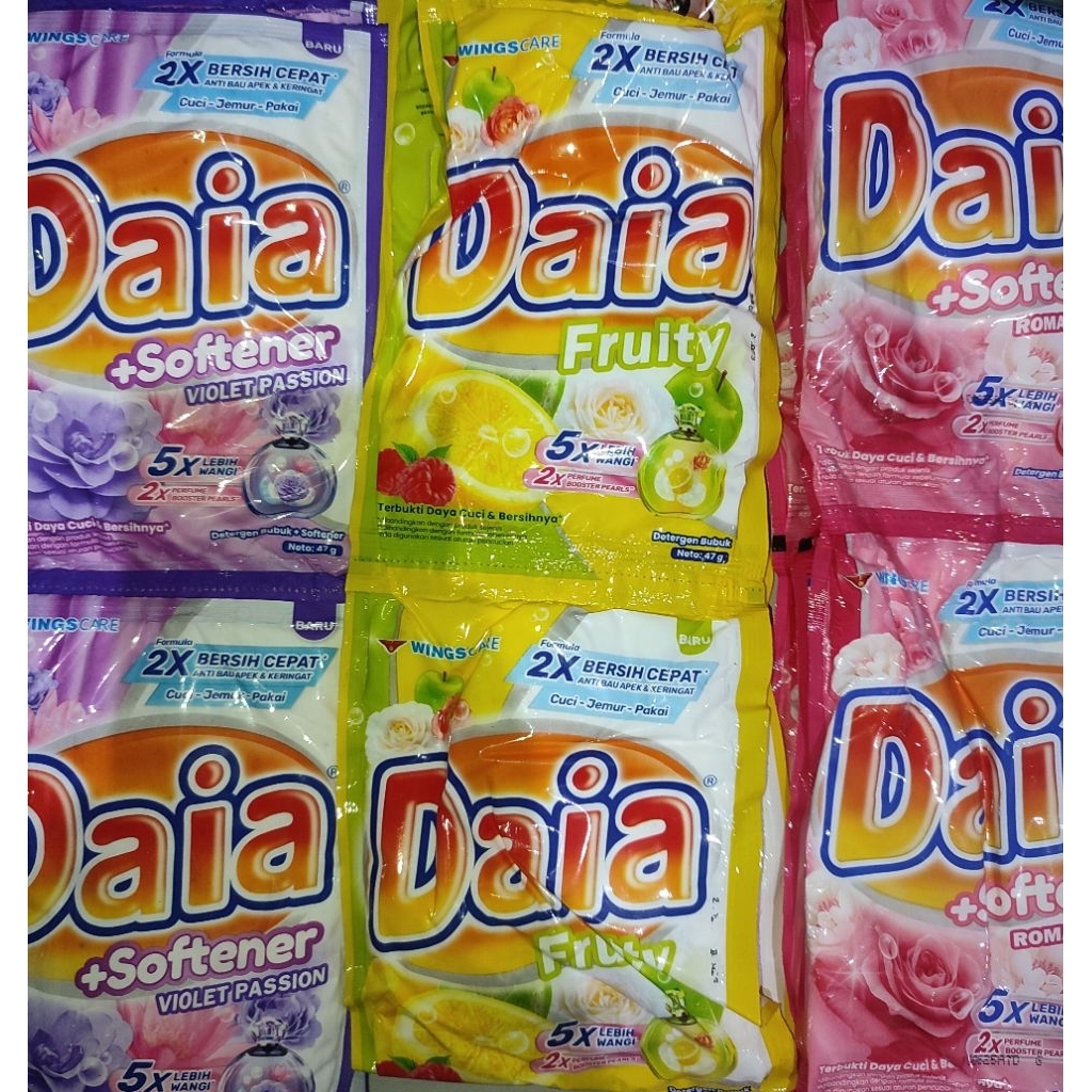 DAIA Detergent bubuk renceng