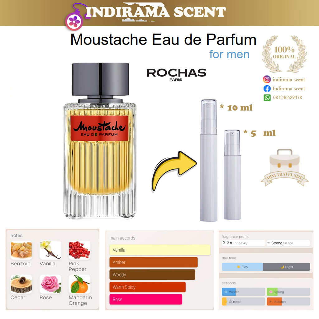Rochas Moustache EDP for men