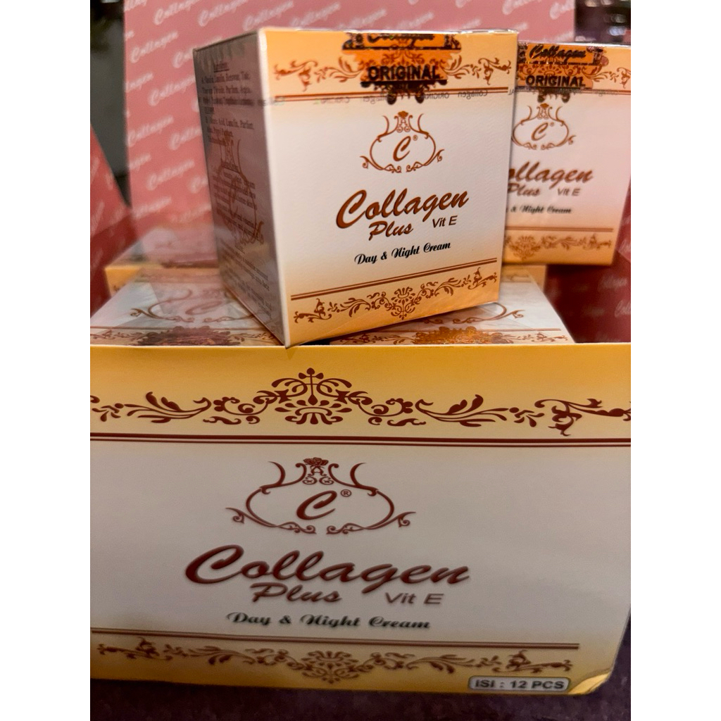 cream collagen siang dan malam