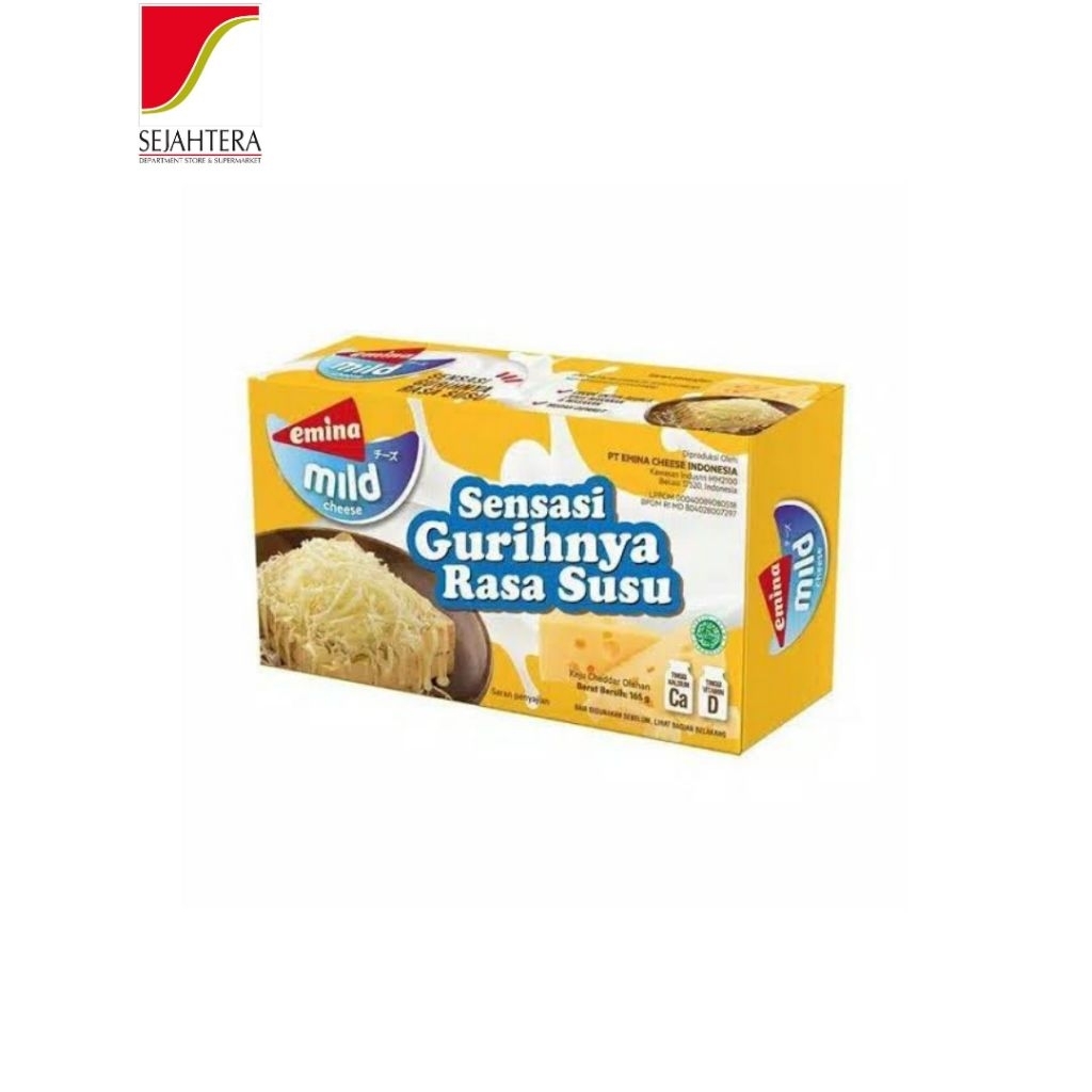 

EMINA CHEESE MILD SUSU 165gr
