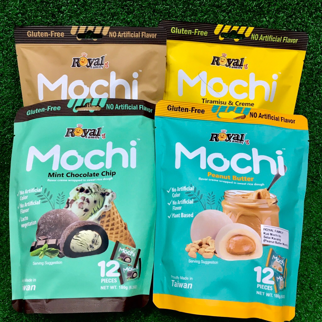 

Mochi Royal Family Mochi Gluten Free 12 Pcs 180gr Impor Taiwan