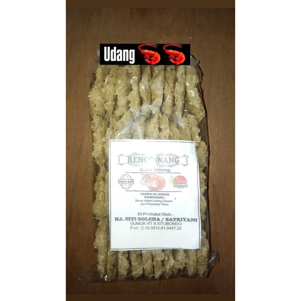 Rengginang Situbondo Tanpa Jemur