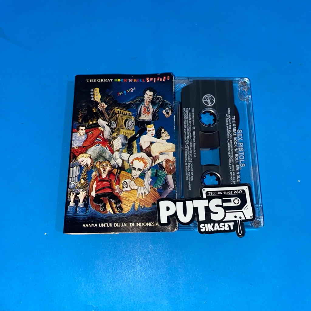 kaset pita Sex Pistols - The Great Rock n Roll Swindle