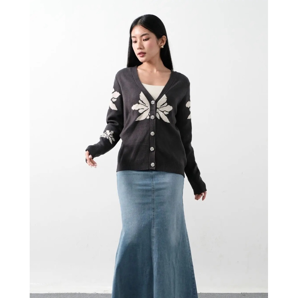 oxa cardigan knit | cardigan rajut | cardigan knit import