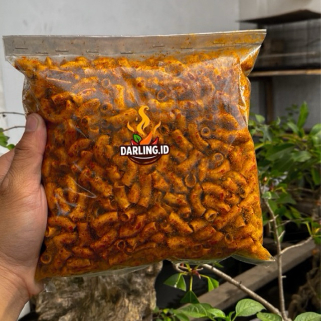 

Makaroni Bantet 500 gram - Cemilan Food Snack Pedas Gurih